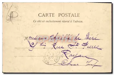 Asnières - Cmentarz dla psów — E. Chassey, Val St-Pierre, Aisne — Rewers