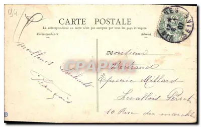 Vincennes — Intérieur du Château-Port — éditeur Le 26e Chasseurs — Reverso