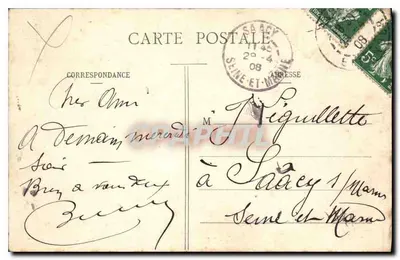 Vincennes — Ristorante della Porte-Jaune — Bierre F. Pousse — Verso