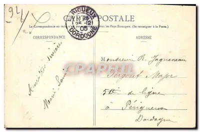 Vincennes - A Igreja - G. I. - n°1146 — Verso