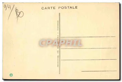 Nossa Senhora de Vincennes — editor Frontonier, n° 94/130 — Verso