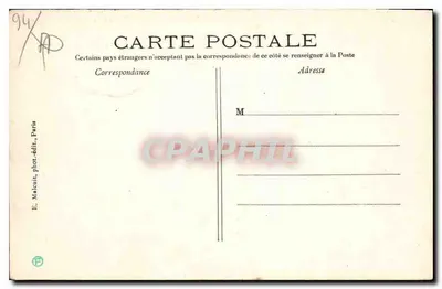 Vincennes — Vista Geral — E.M. n°277 — Verso