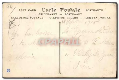 Villeneuve-Saint-Georges — O Ponte d'Yerres — ND Phol. Déchet-Dumont, Pap.-Lib. — Verso