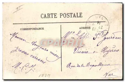 O Viaduto de Caronte — Nova Linha de Ferro P.L.M. de L'Estaque a Miramas — LL SELECTA — Verso