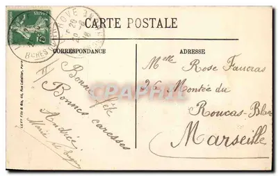 Viaduto de Caronte — Nova Linha de Ferro de Estaque a Miramas — SELECTA — Verso