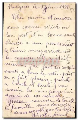 Martigues (la Venecia Provenzal) — El Viaducto de Caronte (943 metros de largo) — Tarjeta postal — Reverso