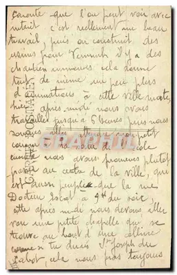 Wjazd Caronte — Na nowej linii P.L.M. — Wydawca Floréal, n°12 — Rewers