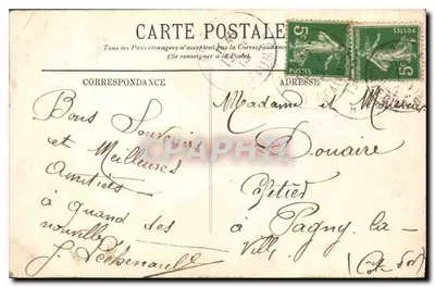 Versailles — Petit Trianon — Wieża Malborough — Wydawca LL, nr 241 — Rewers