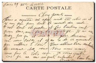 Les Otages conduits au mur pour être fusillés — Journée du 26 mai 1871 — Rue Haxo n°85 — Éditeur C.P.P. — Verso