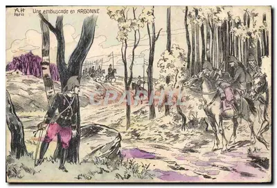 Uma emboscada na ARGONNE — A.H. Paris
