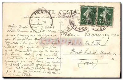 Dijon — Vista geral — Arthuret & Libèche, Dijon — Verso