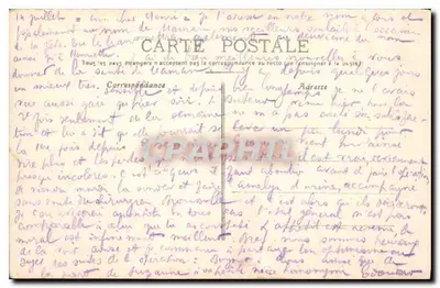 Dijon — Widok ogółem — Aubert, wyd., 10, ul. Wolności, Dijon — Rewers