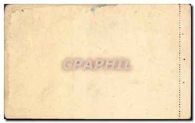 Militärbildkarte — Postfranchise — Ad. Kz. Paris — Rückseite