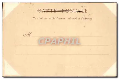 Environ de Chartres — Le Château de Villebon — ND Pbot — Verso