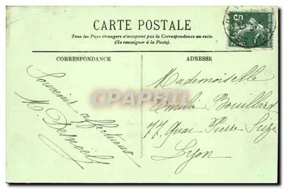 VITTEL — Statua w Parku — LL. n°92 — Rewers