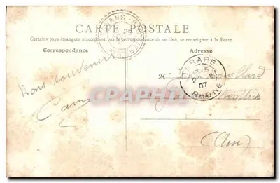 Tarare (Rhône) — Kościół św. Małgorzaty — B. F., Paryż, nr 25 — Rewers