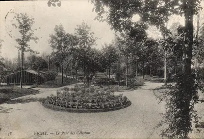 Vichy — Le Parc des Célestins — Éditeur D. Prost, n°38