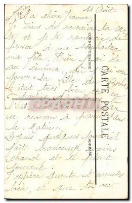 Bagnères-de-Bigorre — Vue prise du Bedul — BR 3343 — Verso