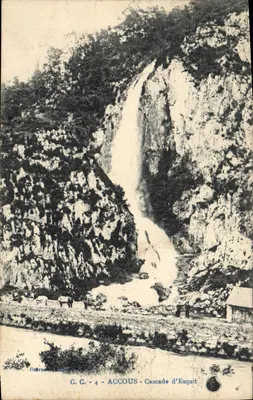 Accous - Cachoeira de Esquit — C. C. - 4 — editor Cattras