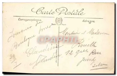 Boulogne-sur-Mer — La Cattedrale — LL. — Editore LL. — Verso