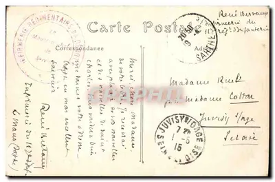 Le Mans — Ogólny widok z Quai Ledru-Rollin — R. Barbier, wyd., Le Mans — Rewers