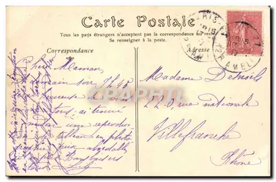 Paris — Igreja de São Pedro do Gros Caillou — 928 — Verso
