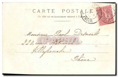Tour Saint-Jacques — Paris — éditeur inconnu, n° 277 — Verso