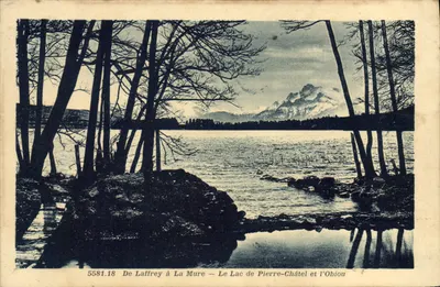 Lago de Pierre-Châtel e o Obiou — De Laffrey à La Mure — n° 5581.18