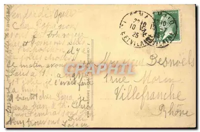 Paris — A Porta Saint-Martin — Editor LIP, n°17 — Verso