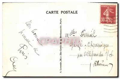 PARIS — Bursa — Giełda — wydawca Cadum, nr 40 — Rewers