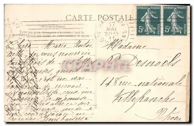 Paryż — Plac Konwencji — F.D. n°4197 — Rewers