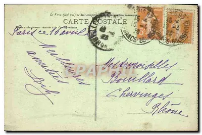 Parijs (IVe) - Het Stadhuis - De Brug d'Arcole — Tout Paris (35 M) uitgever — Achterkant