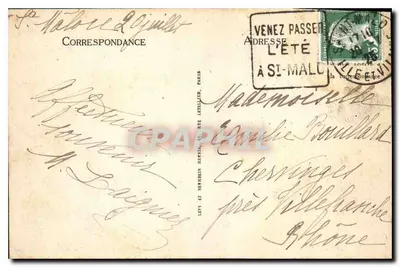 Saint-Malo - Zamek, część zachodnia - L.L. nr 86 — Rewers