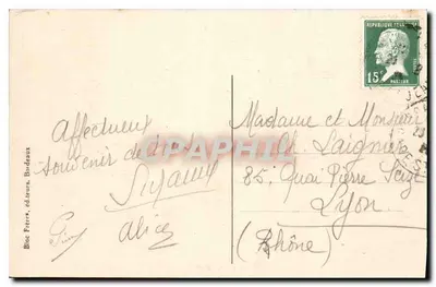 Bordeaux — Katedra i Ratusz — BR — Rewers