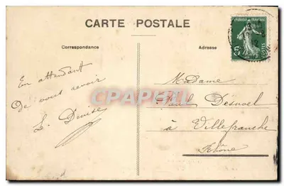 Mont-Dore - Parque do Casino — L'Auvergne, Puy-de-Dôme, 1042 — editor não identificado — Verso