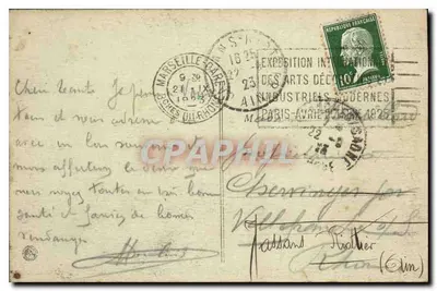 Toulon — Het Genie van de Zeeverkeer — Onbekende uitgever, n° 30 — Achterkant