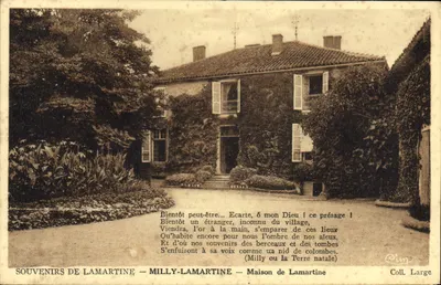 Milly-Lamartine — Casa de Lamartine — Recordações de Lamartine
