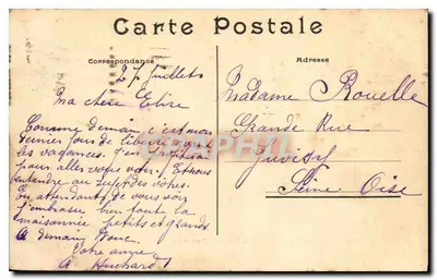 Paris — Bois de Boulogne — La Grande Cascade — S.R.A. n°532 — Rückseite