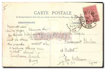 Dijon - Hotel Magnin (antigo Lantin) Século XVII - L. V., editor — Verso
