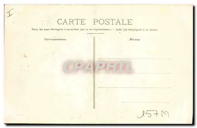 Dijon — Plac Książąt i Wieża Urzędu Miejskiego — wydawca R.G., nr 9 — Rewers
