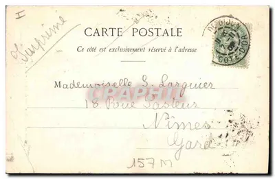Dijon — Fontanna Mojżesza — L. V., wyd. — Rewers