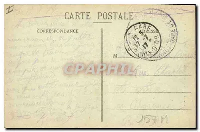 Dijon — Widok z kościoła św. Jana — L. V., wyd. n° 606 — Rewers