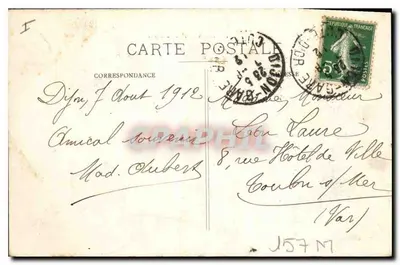 Dijon — Place d'Armes — R.G. Wydawca, nr 79 — Rewers