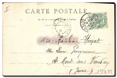 Dijon — Entrada das Alées do Parc — P. Pirot — Verso