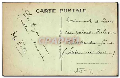 Dijon — Plac Émile Zola — D.D. — n°89 — Rewers