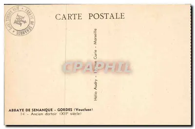 Abbaye de Senanque – Stare spojlerze (XII wiek) — Rewers