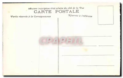 Biarritz (B.-P.) — Plaża podczas silnego sztormu przed Kasynem Miejskim — Fototypia Marcel Delboy, Bordeaux — Rewers