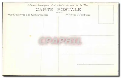 Biarritz (B.-P.) — Rocher du Basta — Phototypie Marcel Delbou, Bordeaux — Achterkant