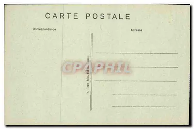 Vendôme (Loir-et-Cher) — Wejście do kościoła Trójcy Świętej, dawnego klasztoru, XIV i XV wiek — A. Pape, Wydawnictwo Tours, nr 9 — Rewers