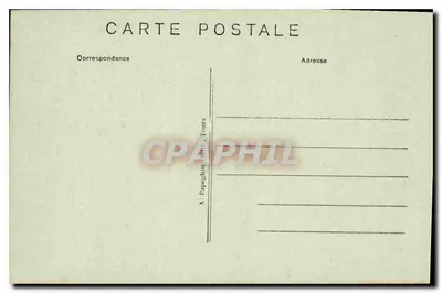 Vendôme (L.-et-Ch.) — Plac Republiki i dzwonnica kościoła Trójcy Świętej — A.P. — Rewers